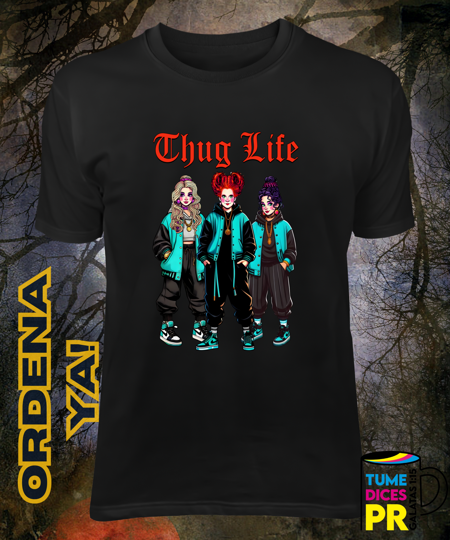 Camiseta Halloween THUG LIFE 2