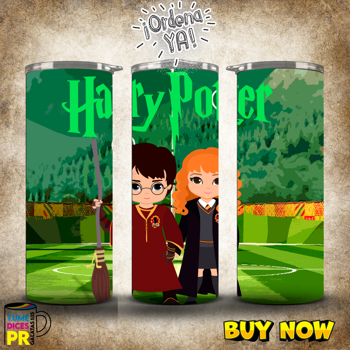 HARRY POTTER Skinny Tumbler