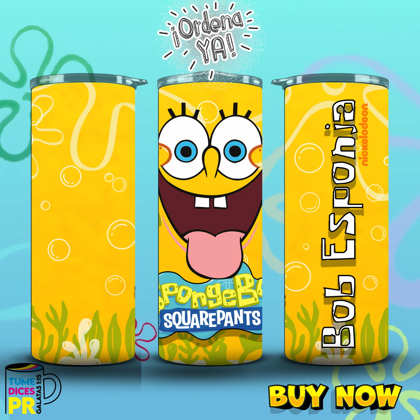 BOB ESPONJA Skinny Tumbler