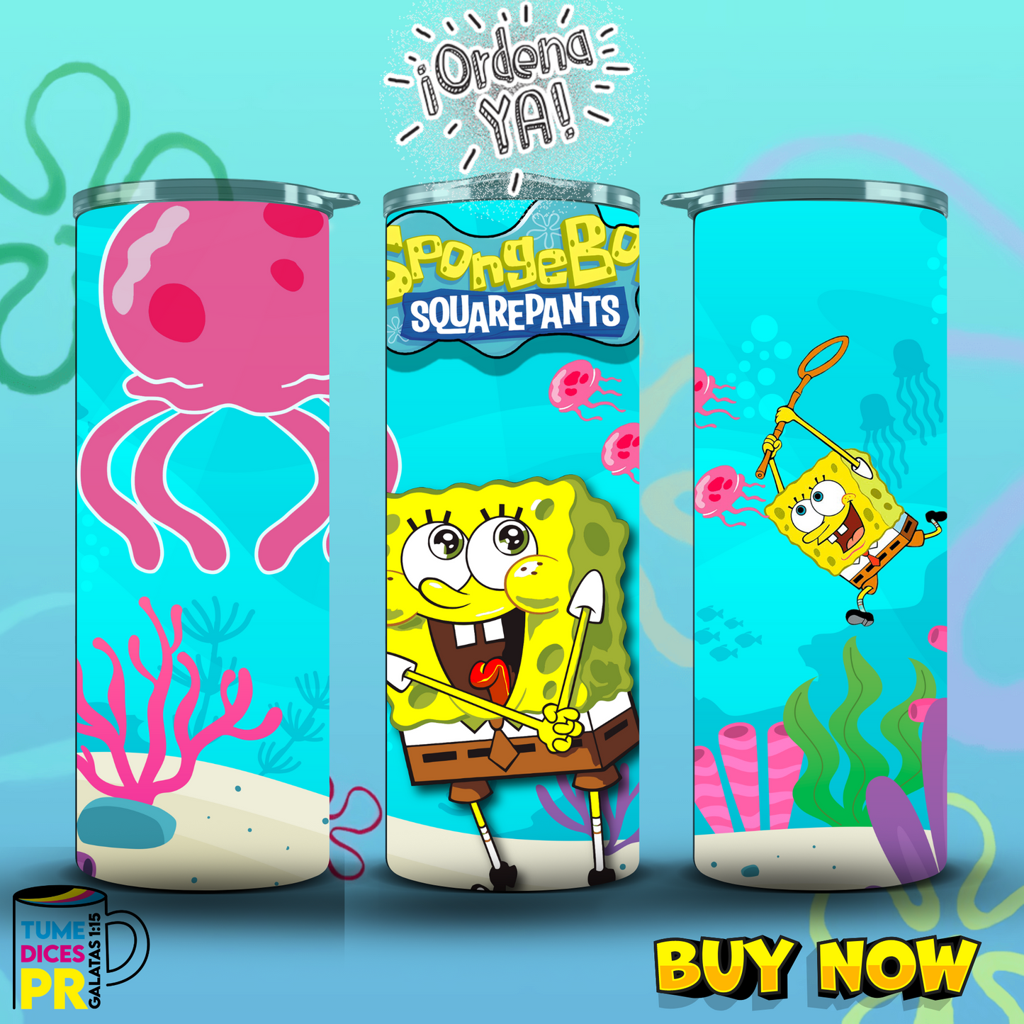 BOB ESPONJA Skinny Tumbler