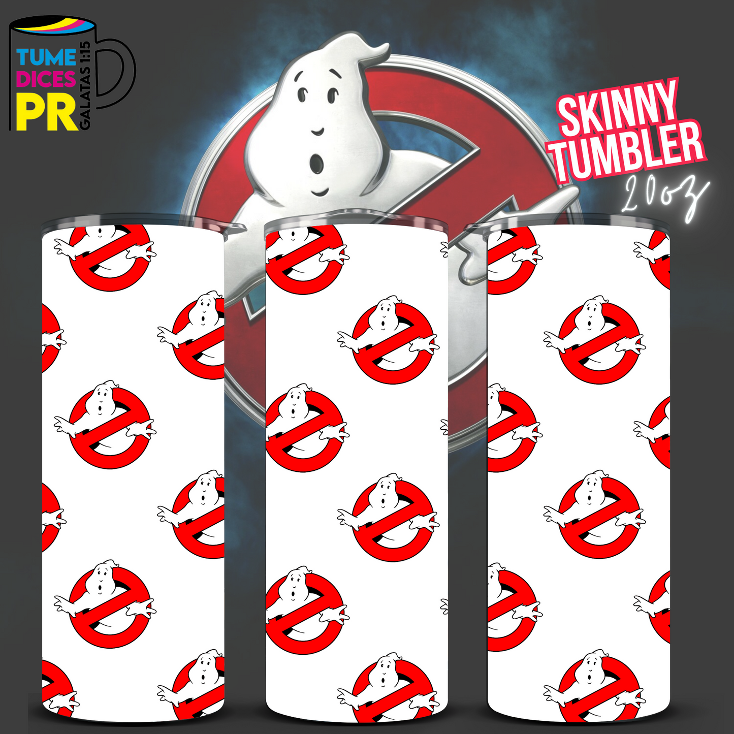 GHOSTBUSTERS Skinny Tumbler