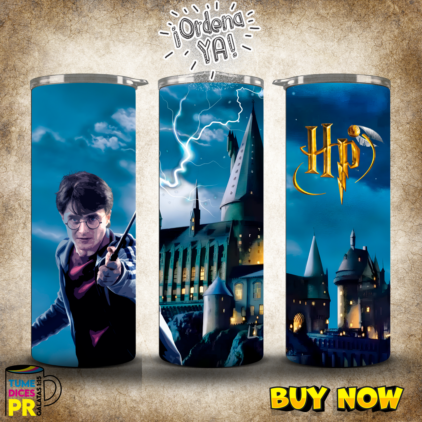 HARRY POTTER Skinny Tumbler