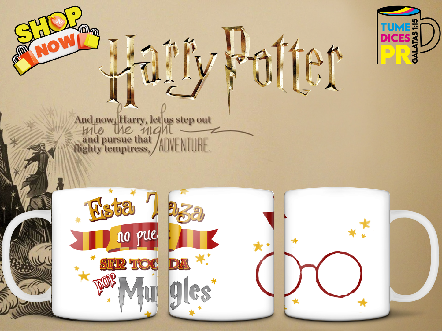 Taza HARRY POTTER