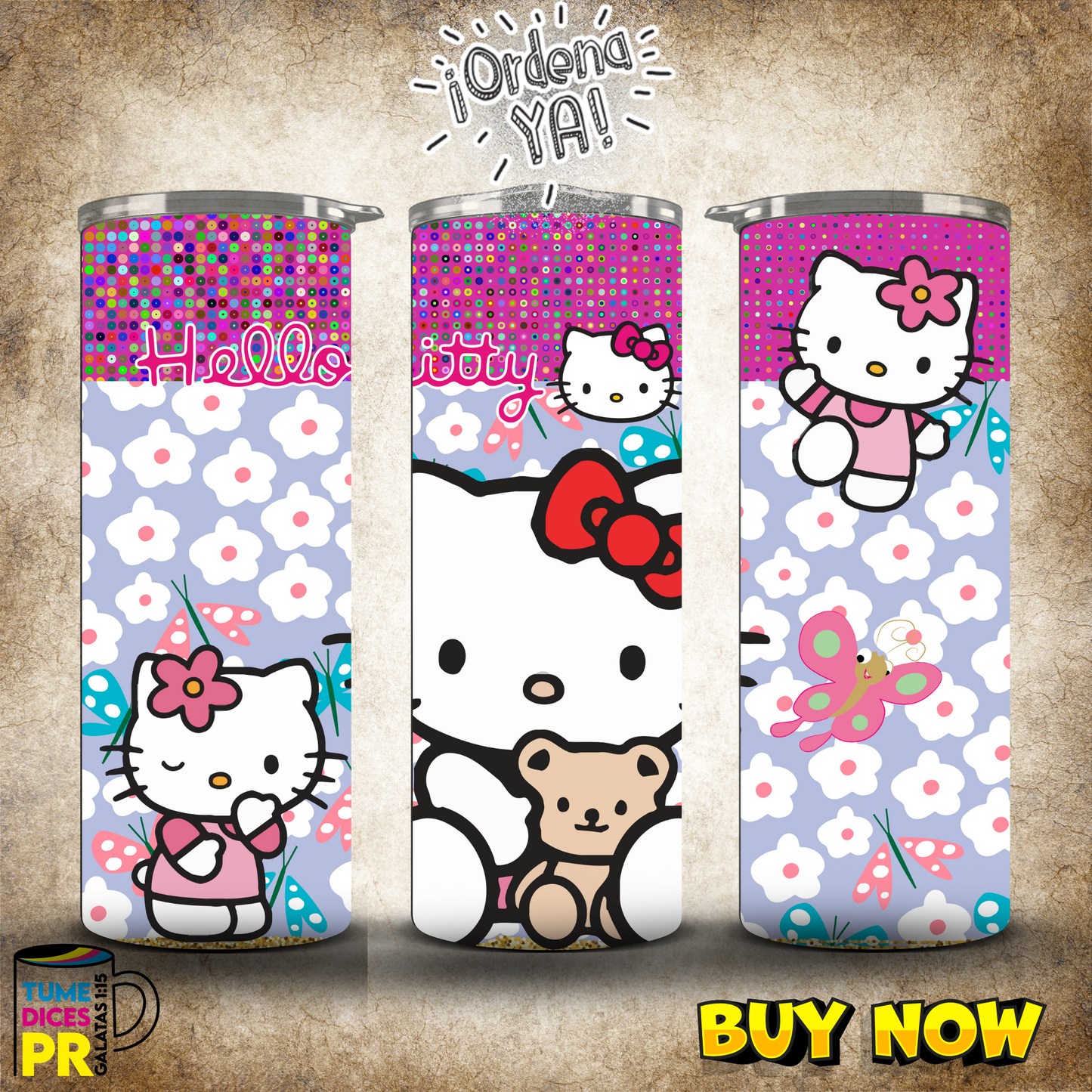 HELLO KITTY Skinny Tumbler