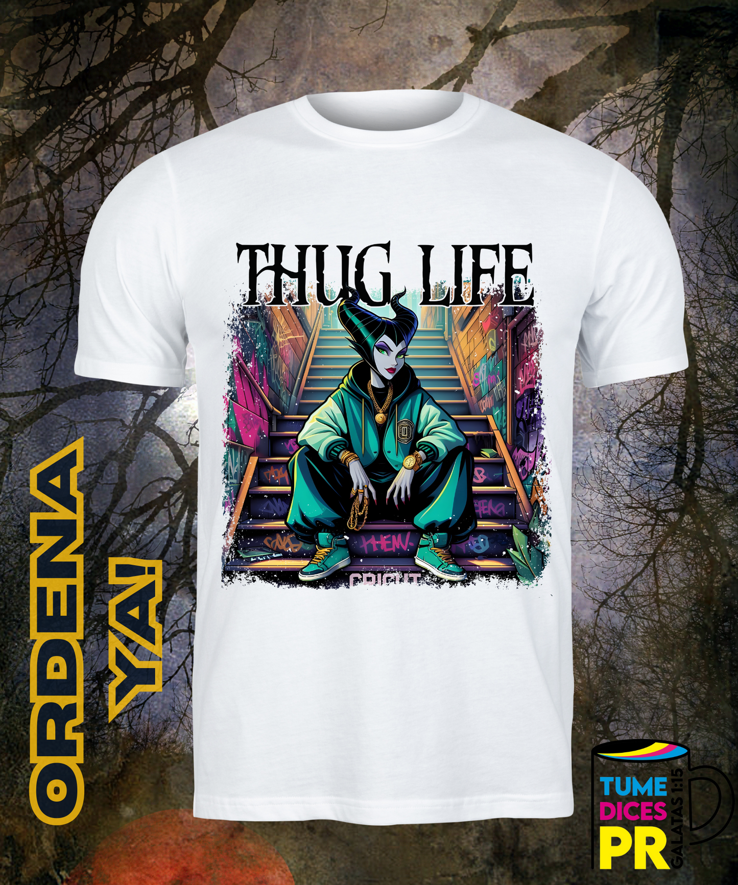 Camiseta Halloween THUG LIFE 3