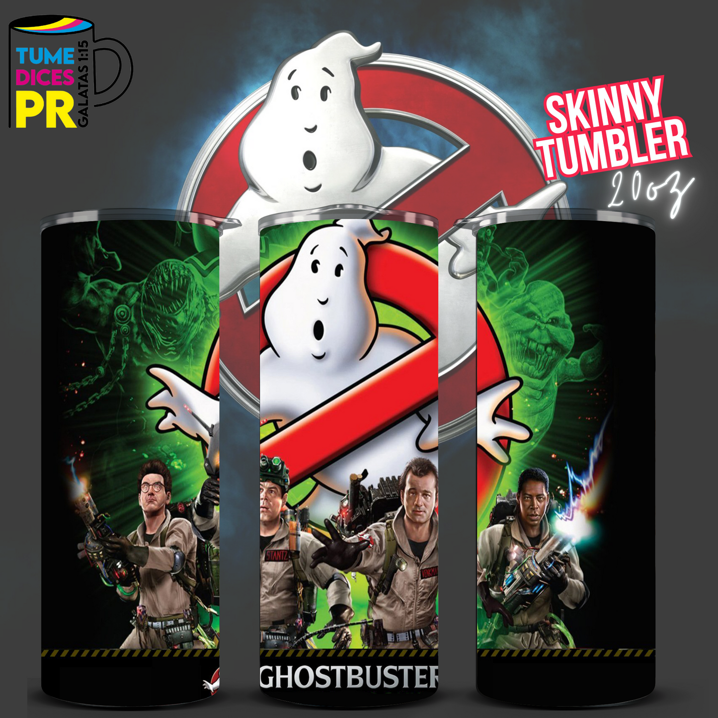 GHOSTBUSTERS Skinny Tumbler