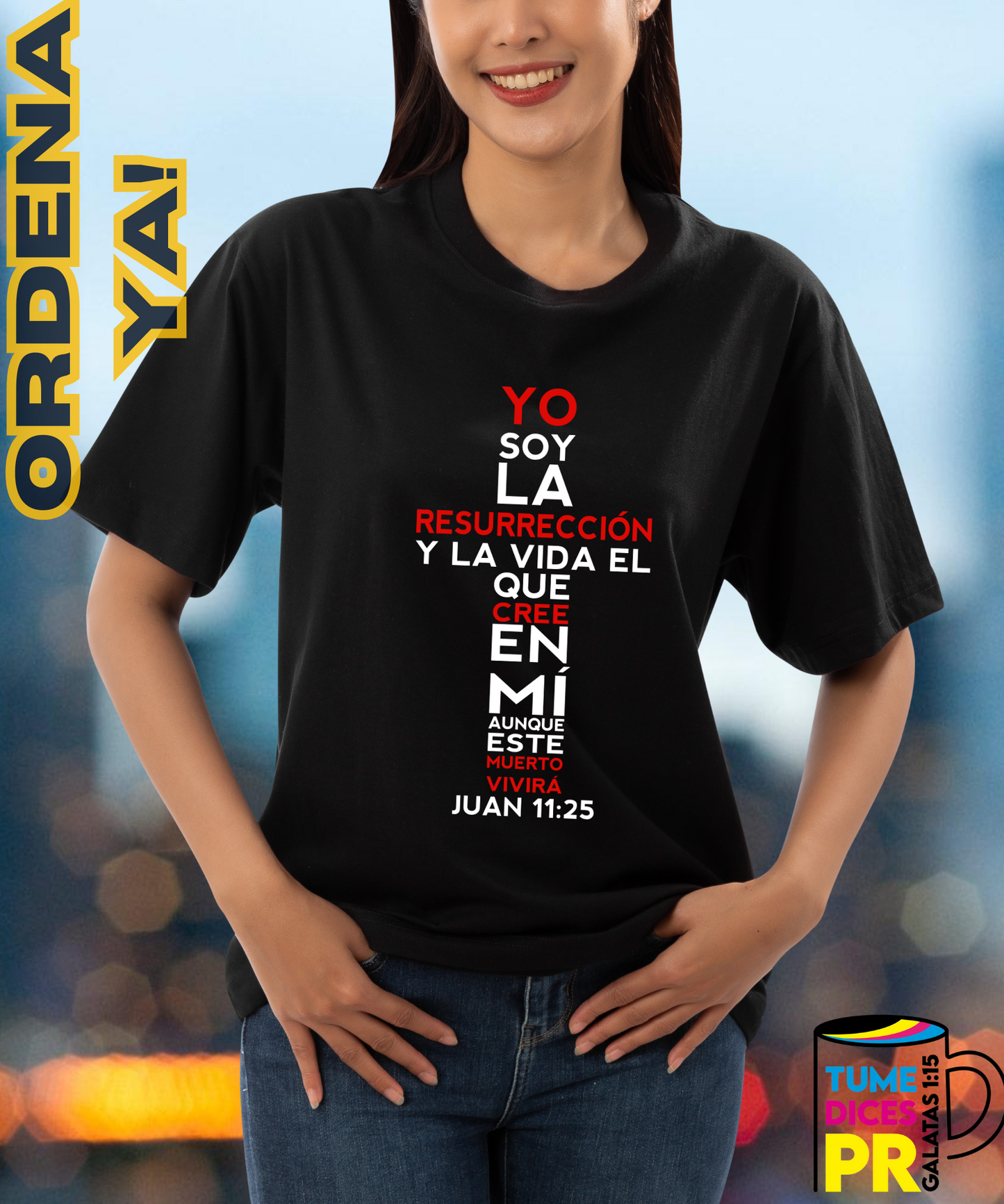 Camiseta MENSAJE CRISTIANO