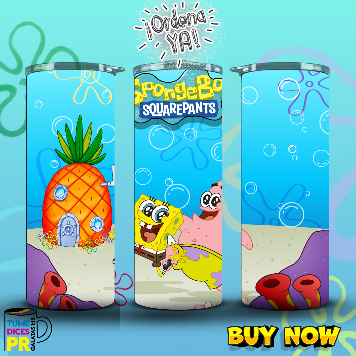 BOB ESPONJA Skinny Tumbler