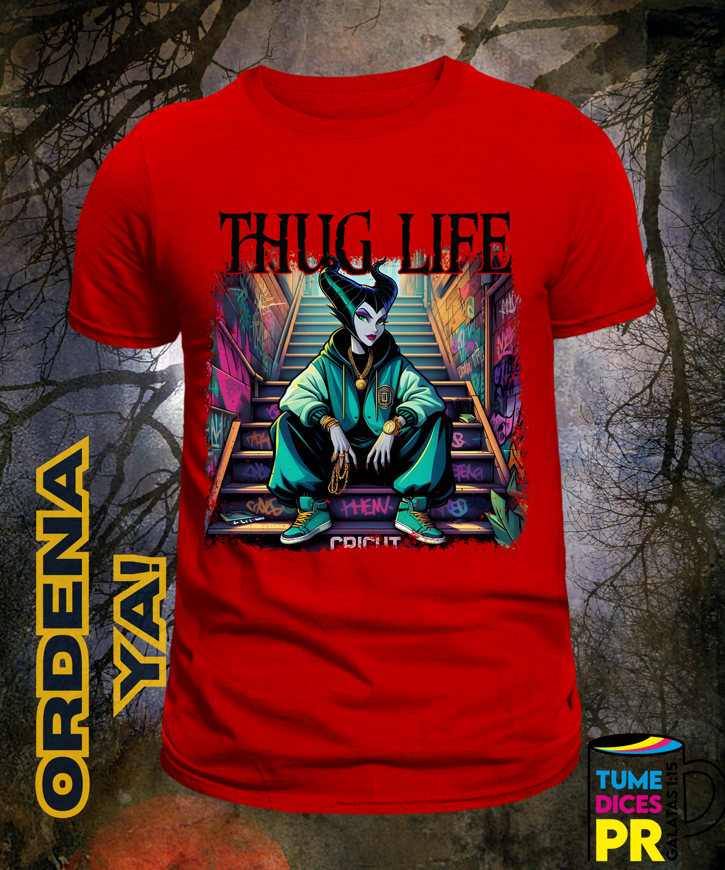 Camiseta Halloween THUG LIFE 3