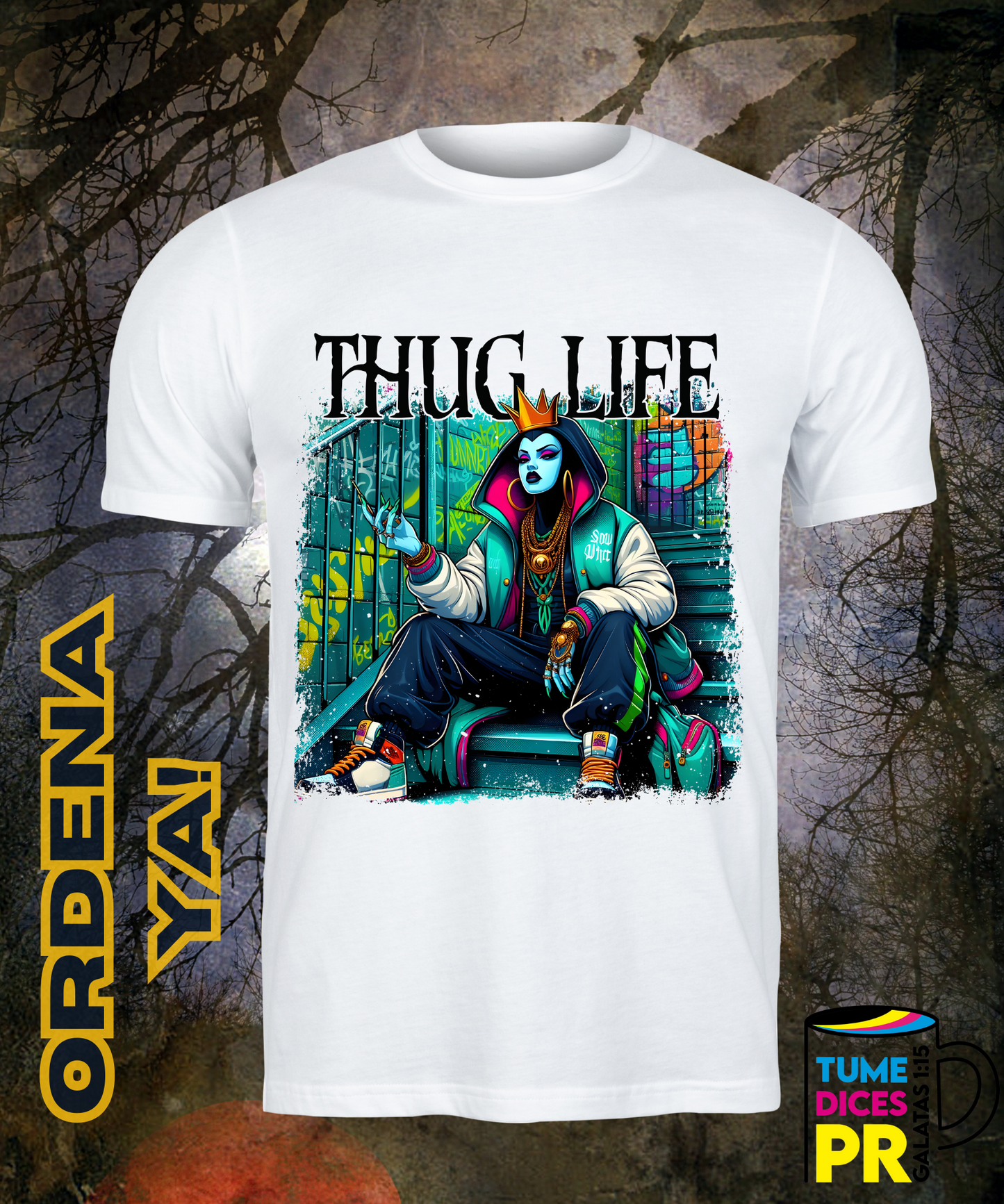 Camiseta Halloween THUG LIFE 3