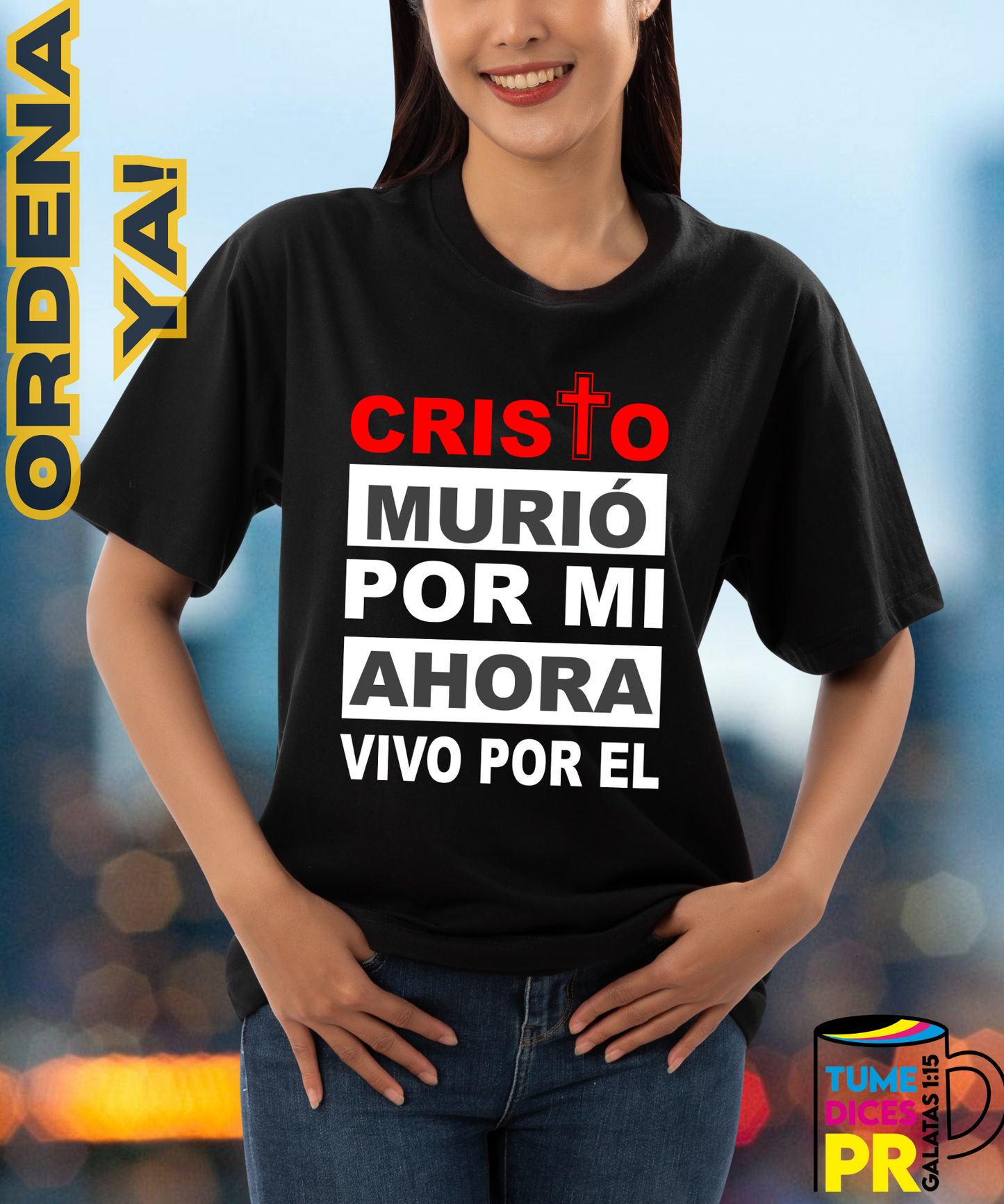 Camiseta MENSAJE CRISTIANO