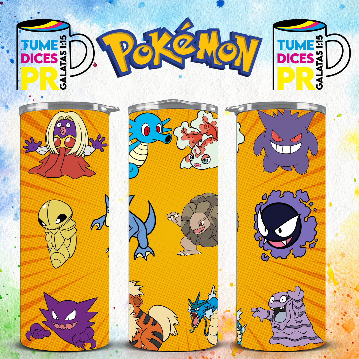 POKEMON Skinny Tumbler