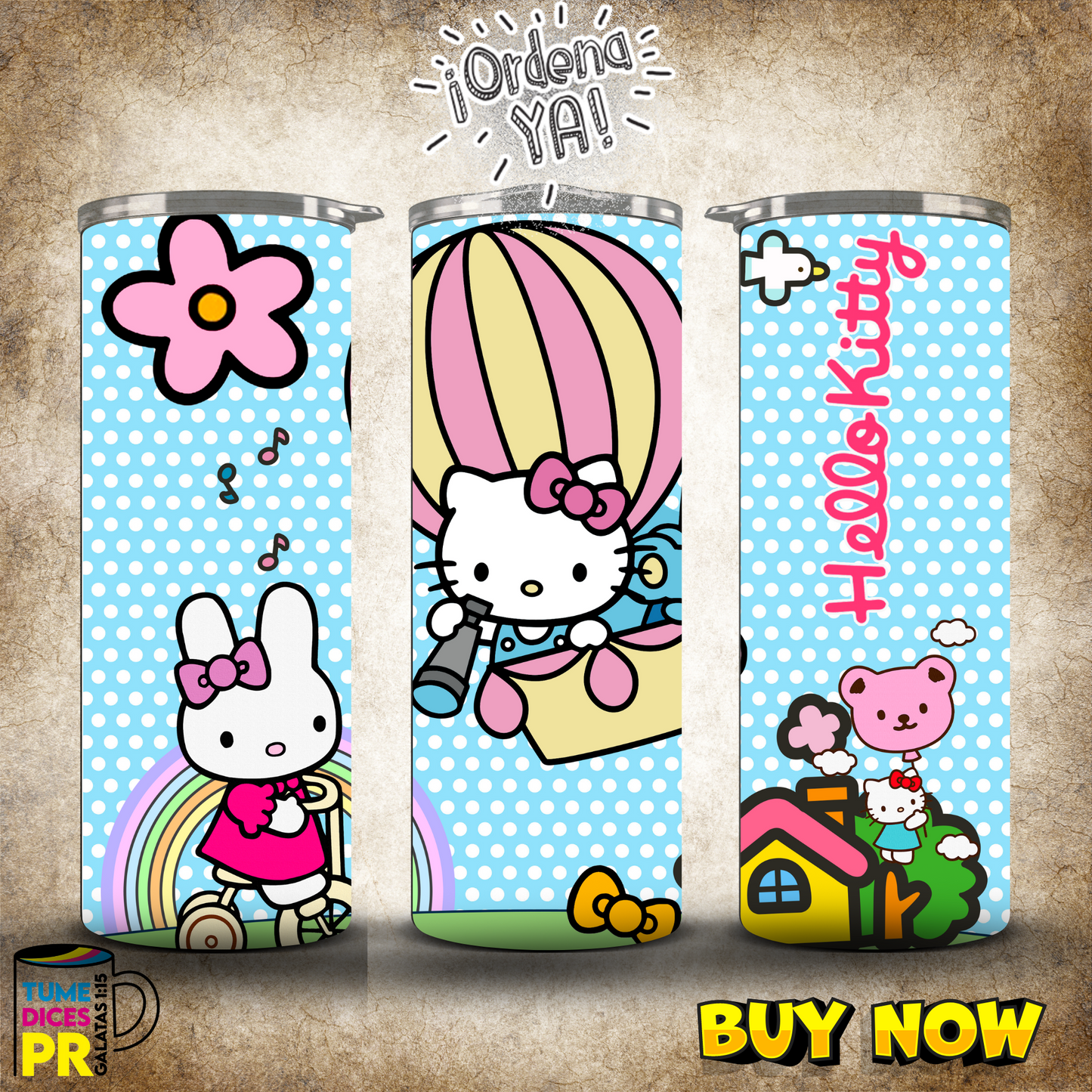 HELLO KITTY Skinny Tumbler