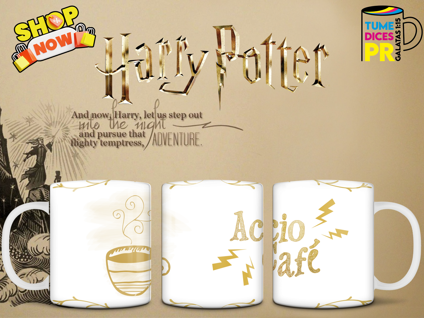 Taza HARRY POTTER