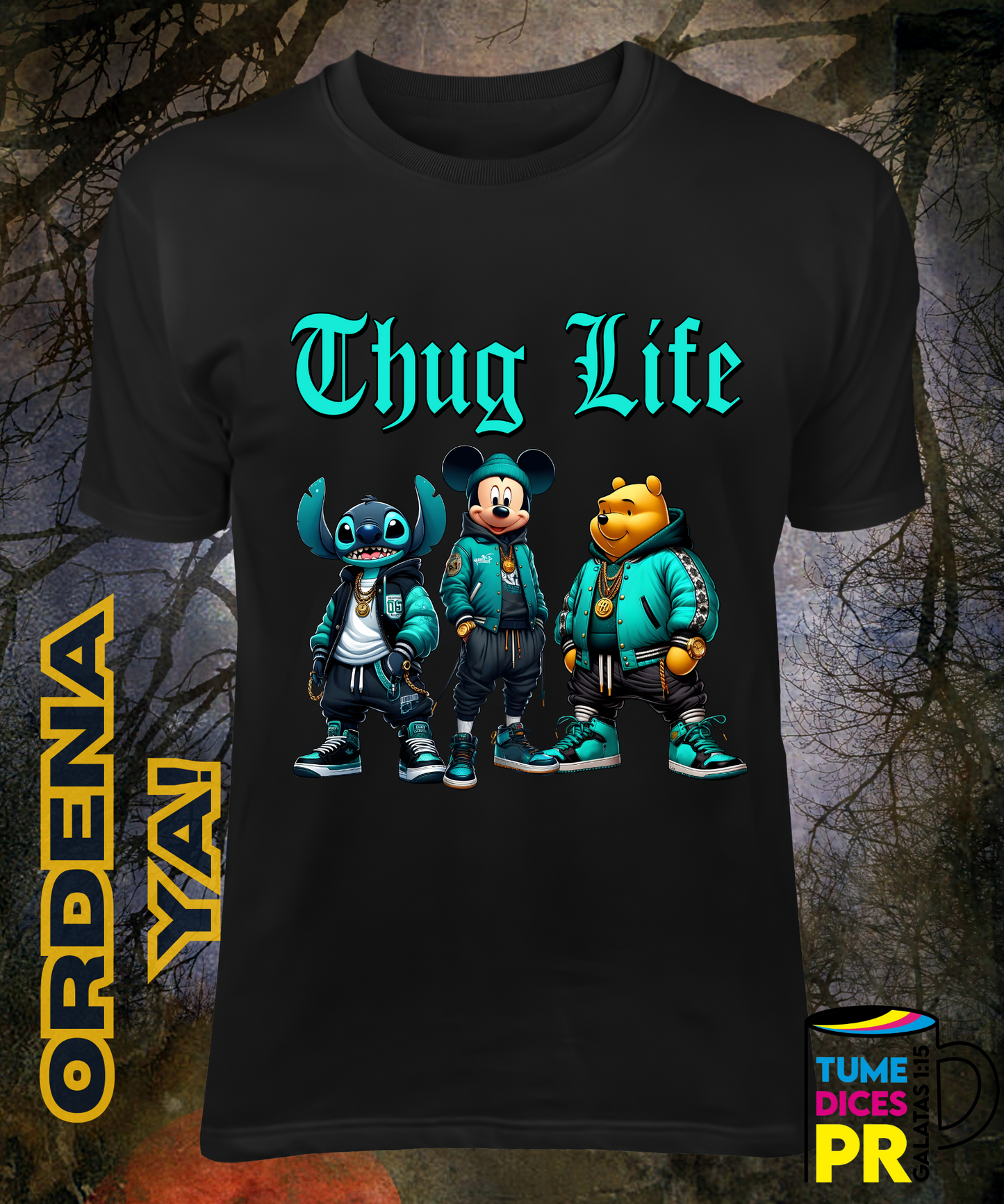 Camiseta Halloween THUG LIFE 3