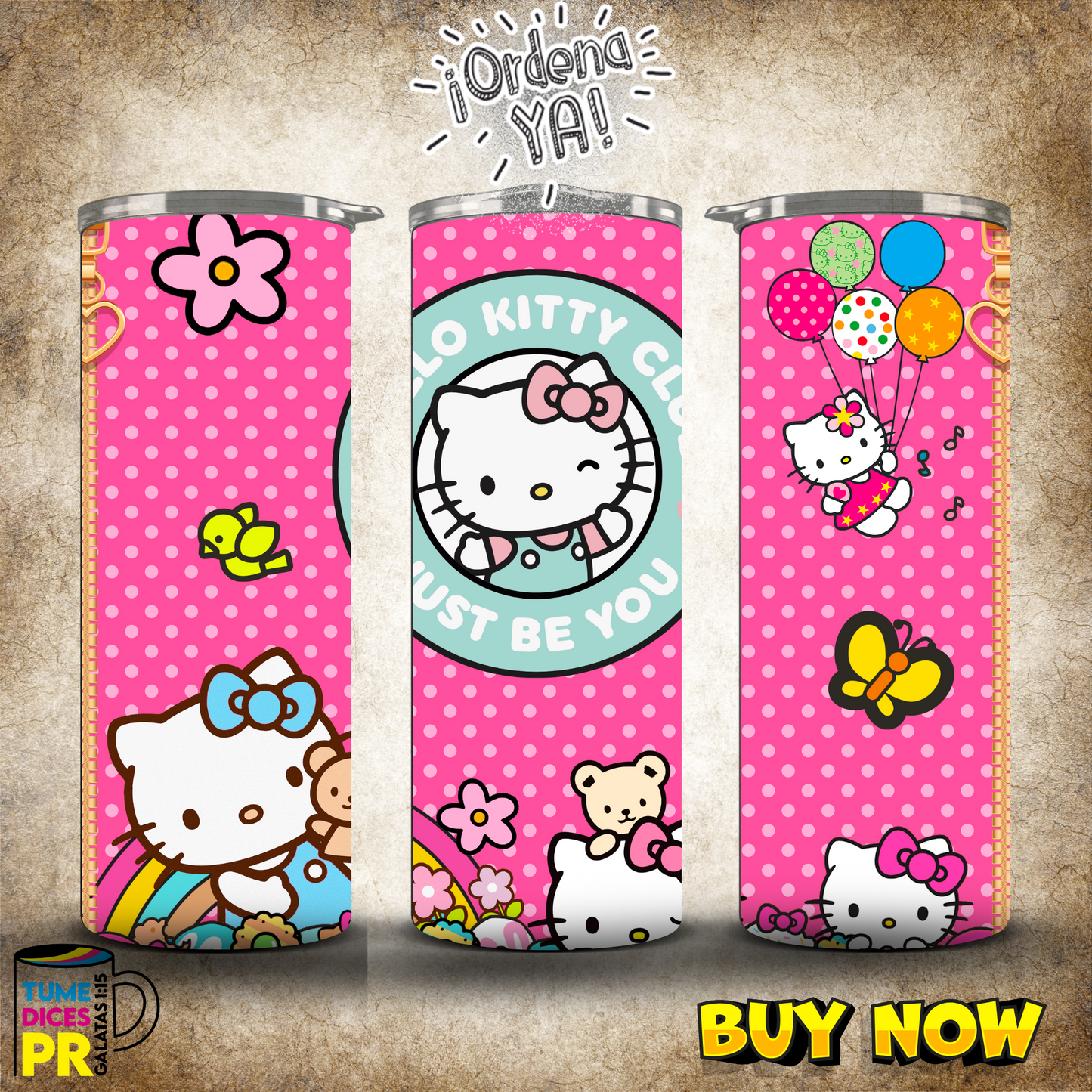 HELLO KITTY Skinny Tumbler