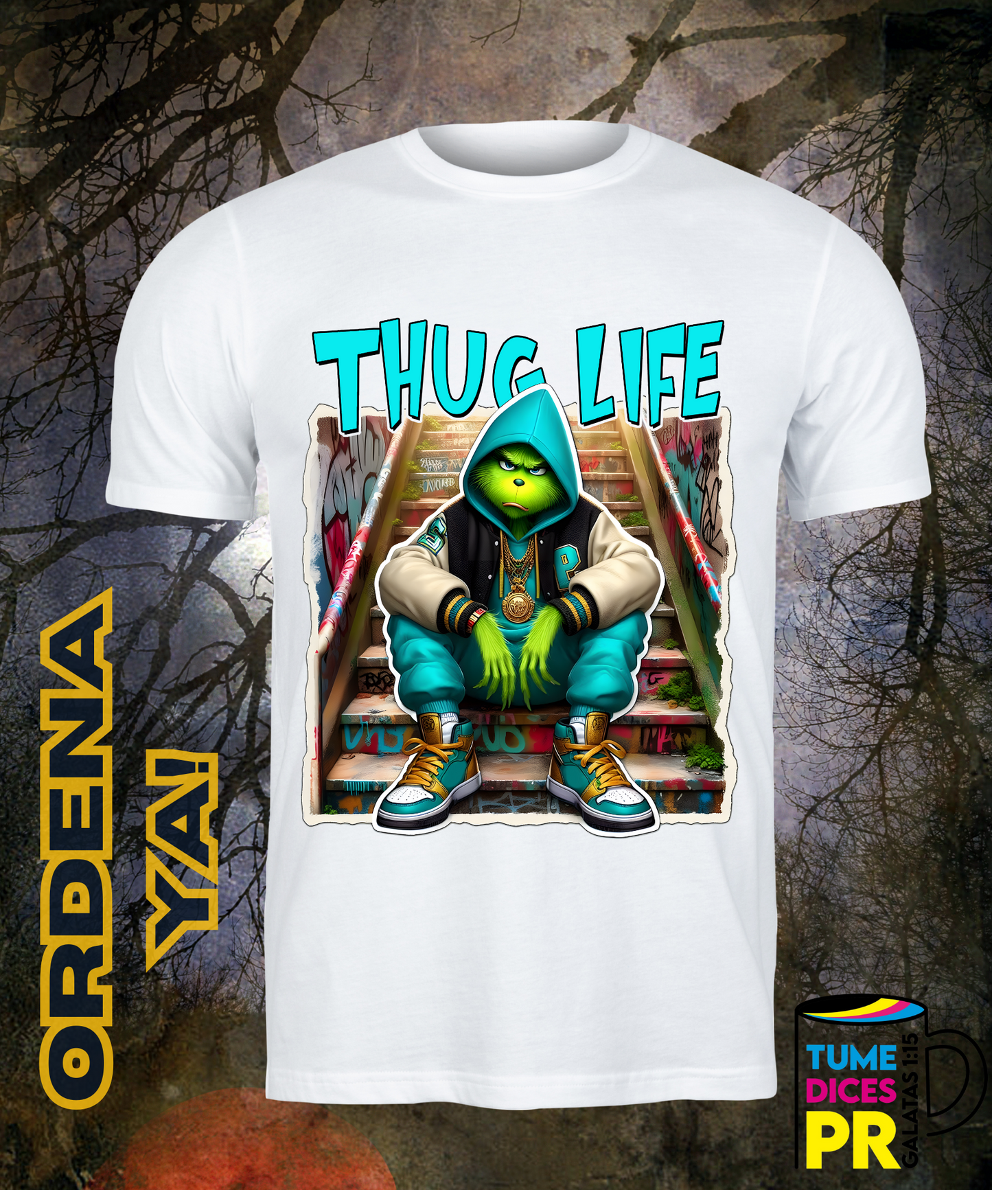 Camiseta Halloween THUG LIFE 3