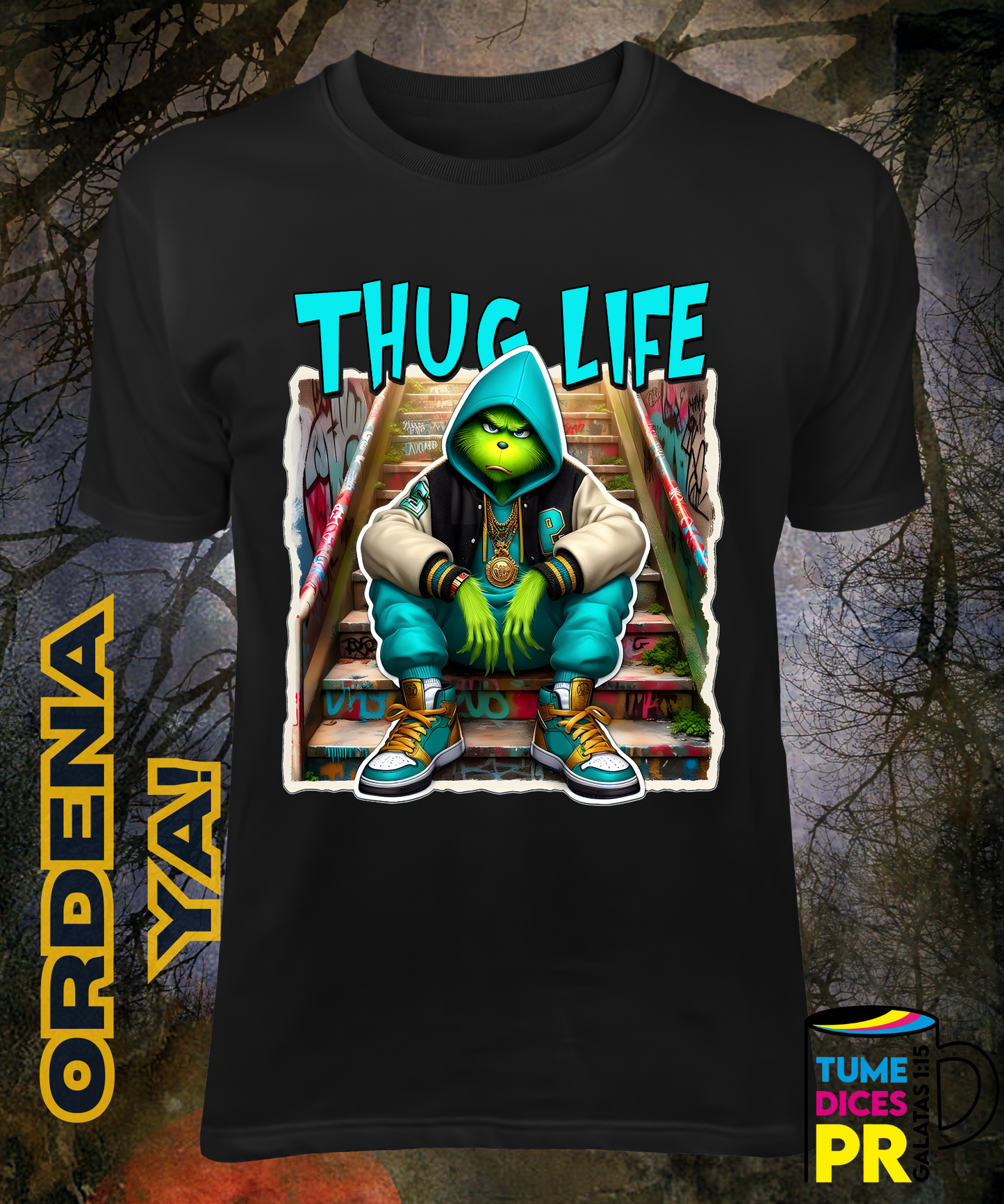 Camiseta Halloween THUG LIFE 3