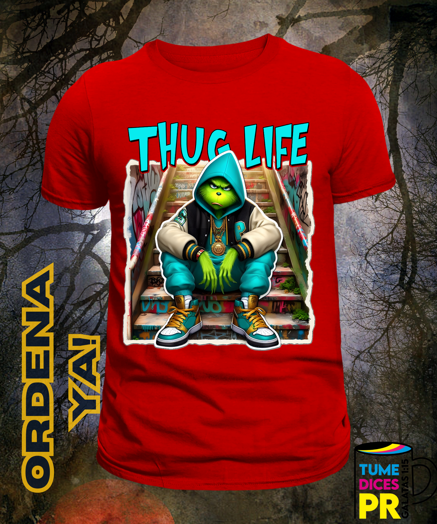 Camiseta Halloween THUG LIFE 3