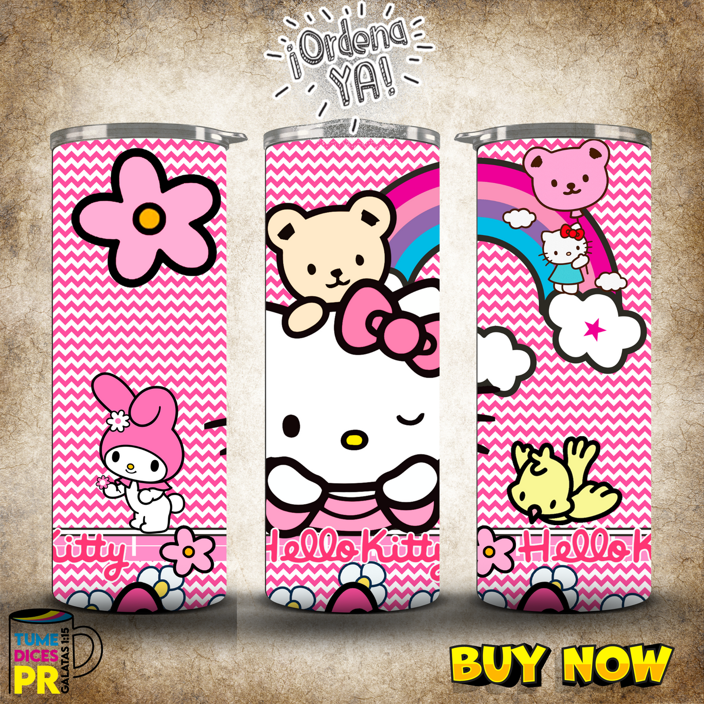 HELLO KITTY Skinny Tumbler