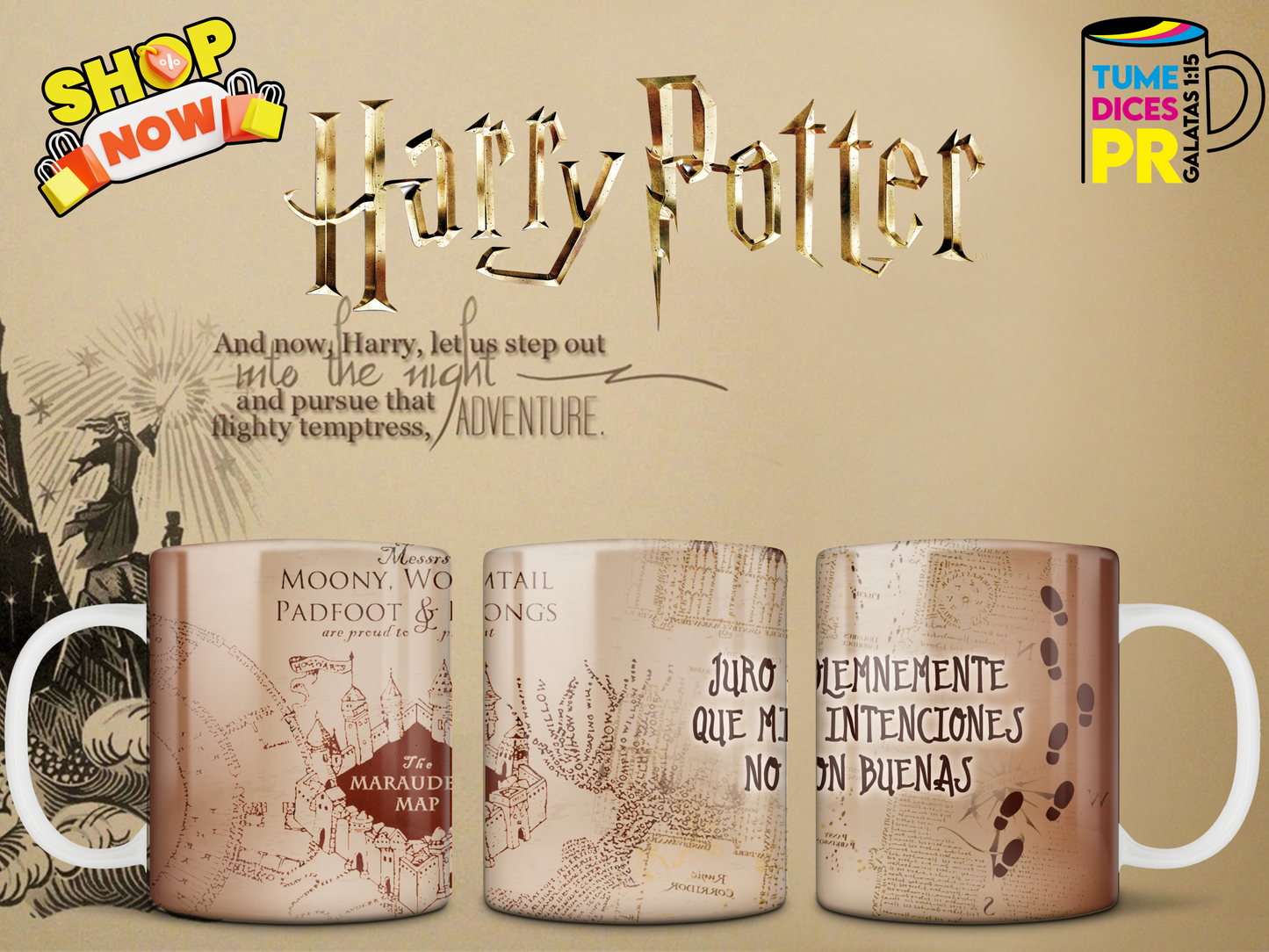 Taza HARRY POTTER