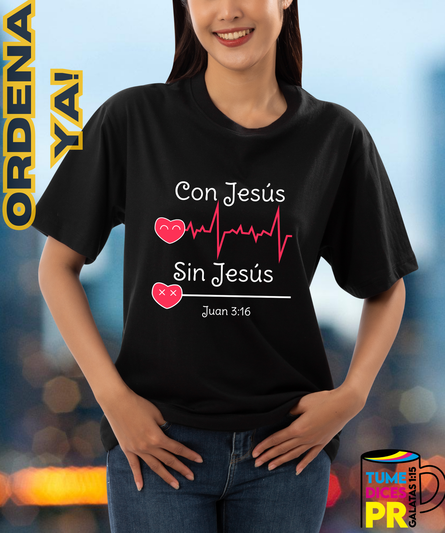 Camiseta MENSAJE CRISTIANO