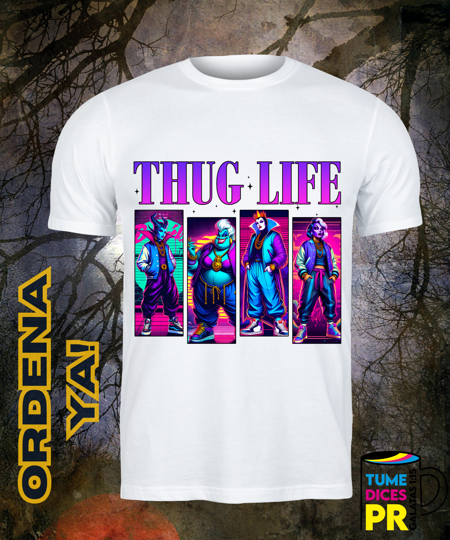 Camiseta Halloween THUG LIFE 3