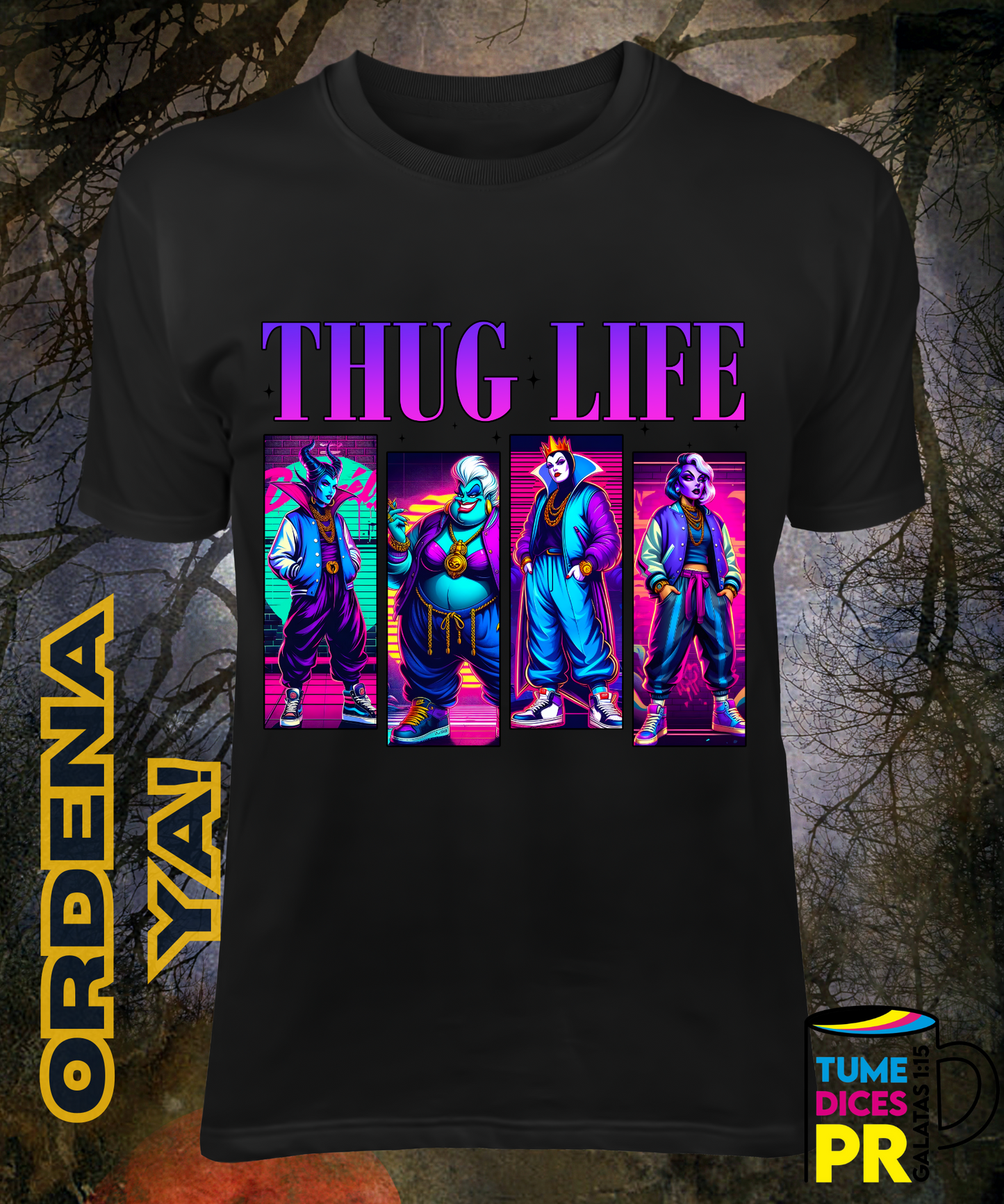 Camiseta Halloween THUG LIFE 3