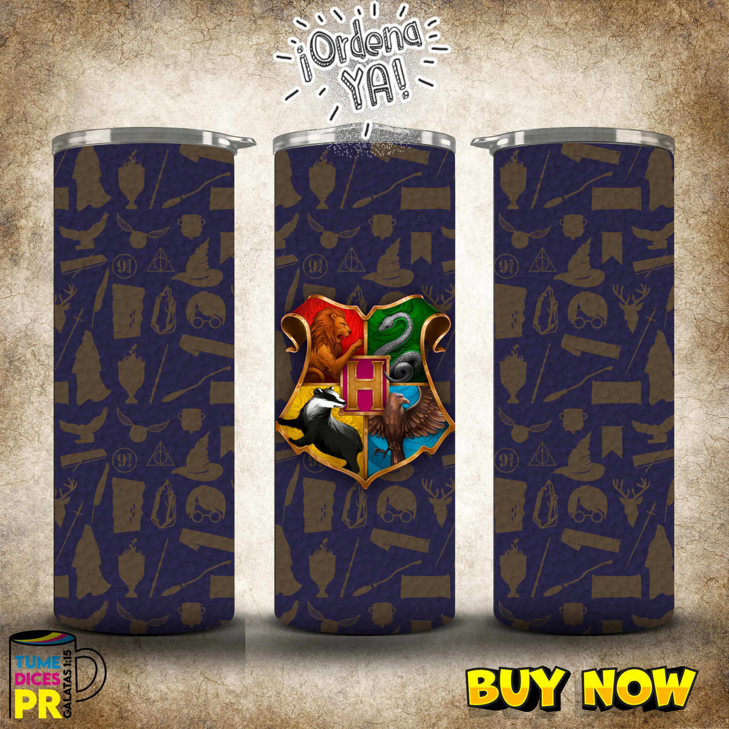 HARRY POTTER Skinny Tumbler