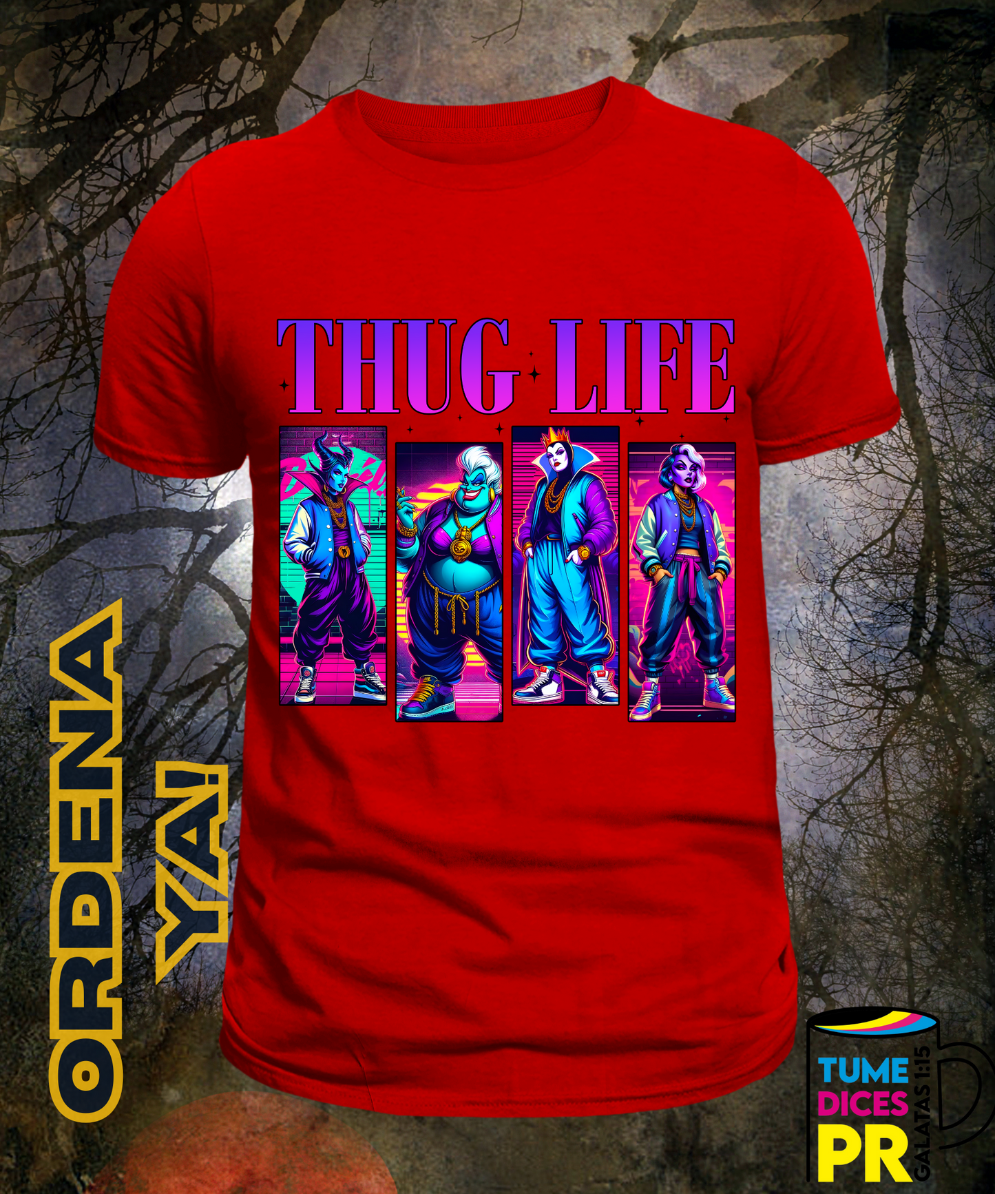 Camiseta Halloween THUG LIFE 3