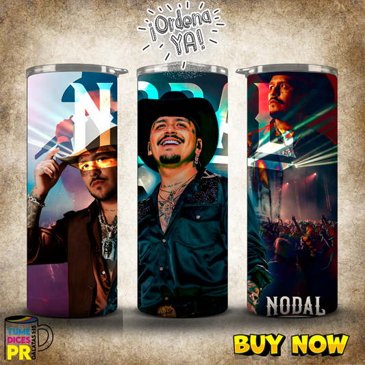 CHRISTIAN NODAL Skinny Tumbler