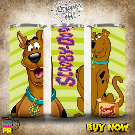 SCOOBY DOO Skinny Tumbler