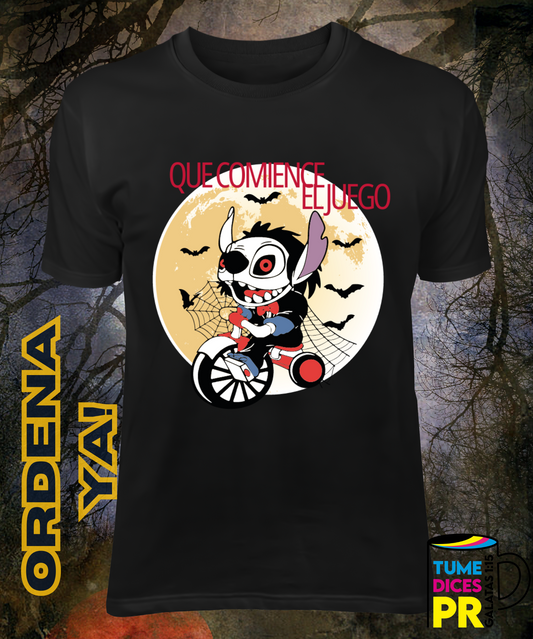 Camiseta Halloween STITCH