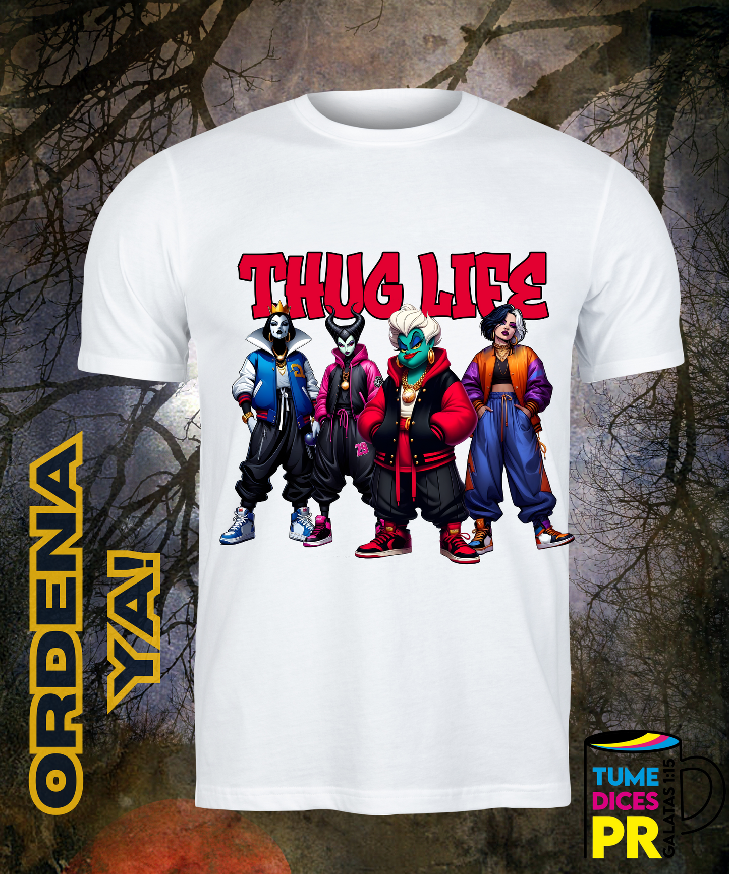 Camiseta Halloween THUG LIFE 3