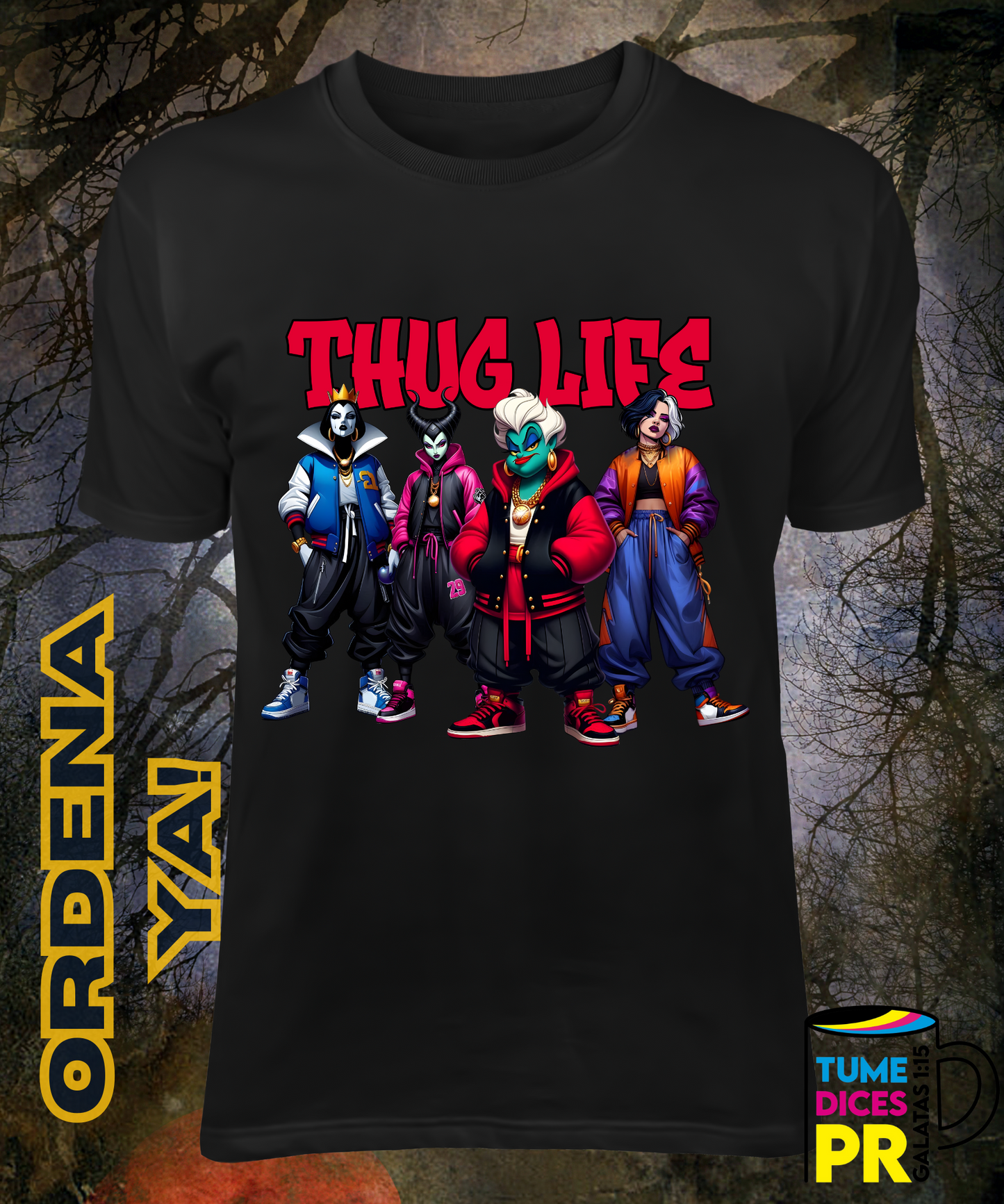 Camiseta Halloween THUG LIFE 3