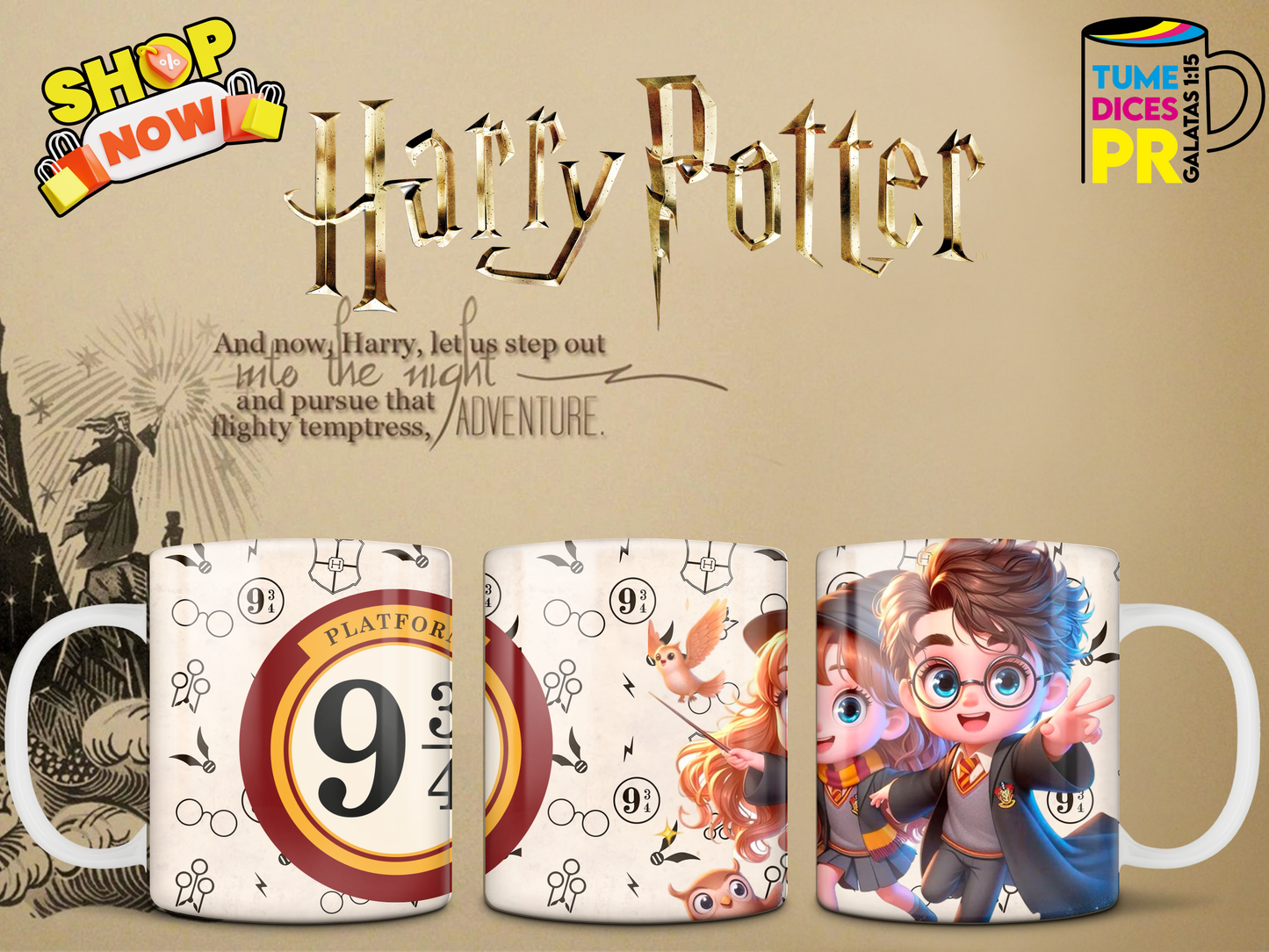 Taza HARRY POTTER