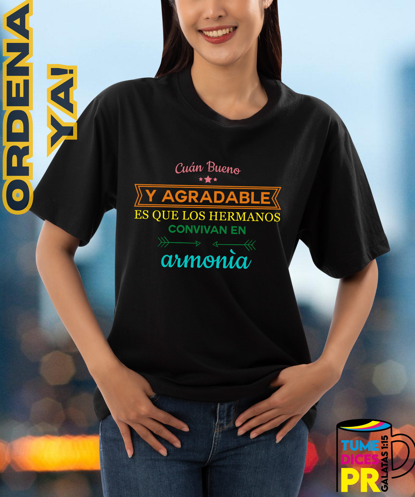 Camiseta MENSAJE CRISTIANO