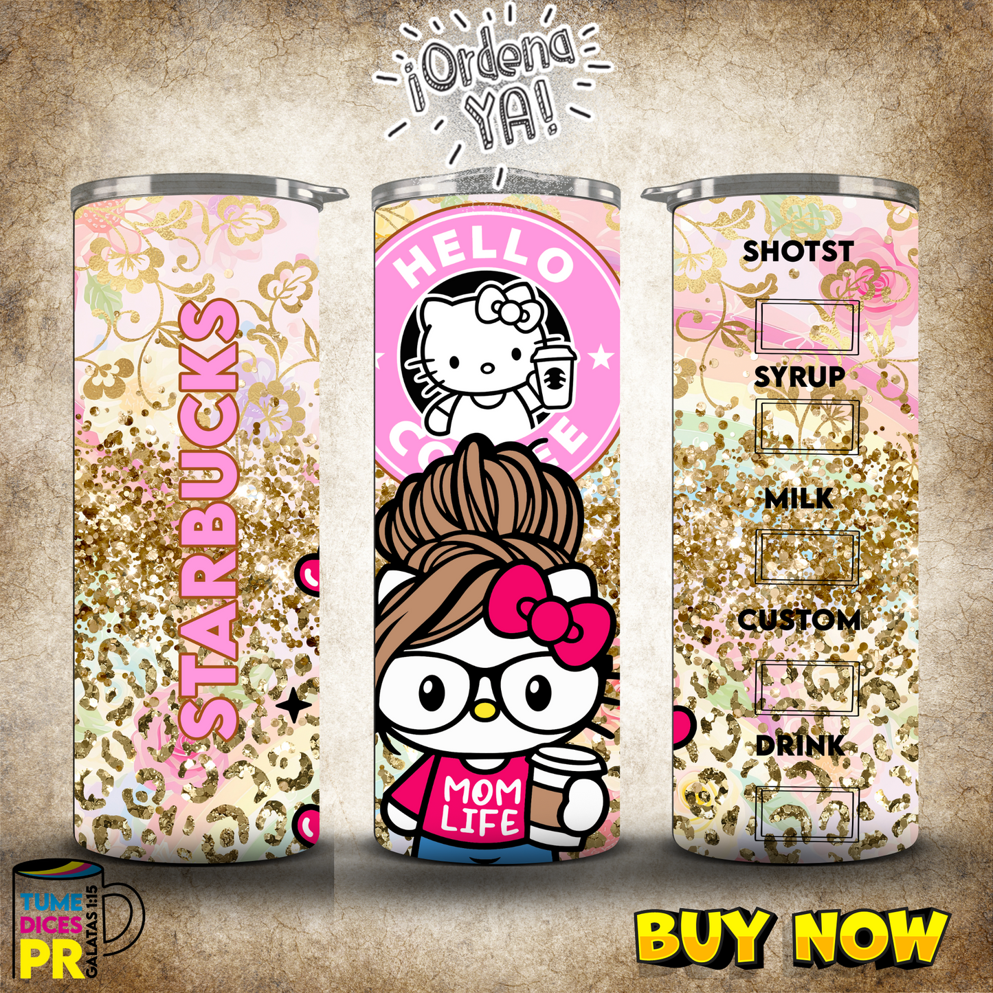 HELLO KITTY Skinny Tumbler