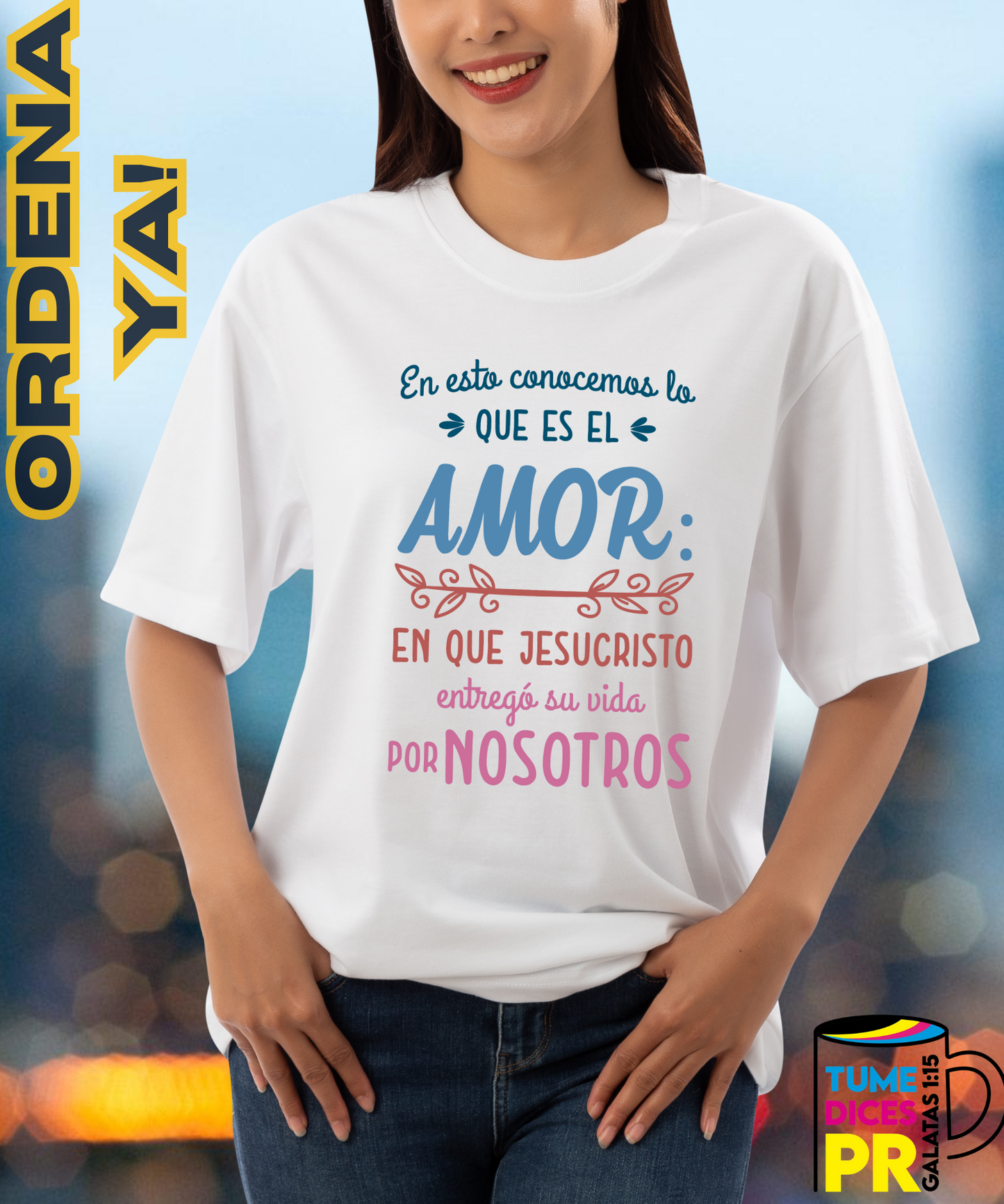 Camiseta MENSAJE CRISTIANO