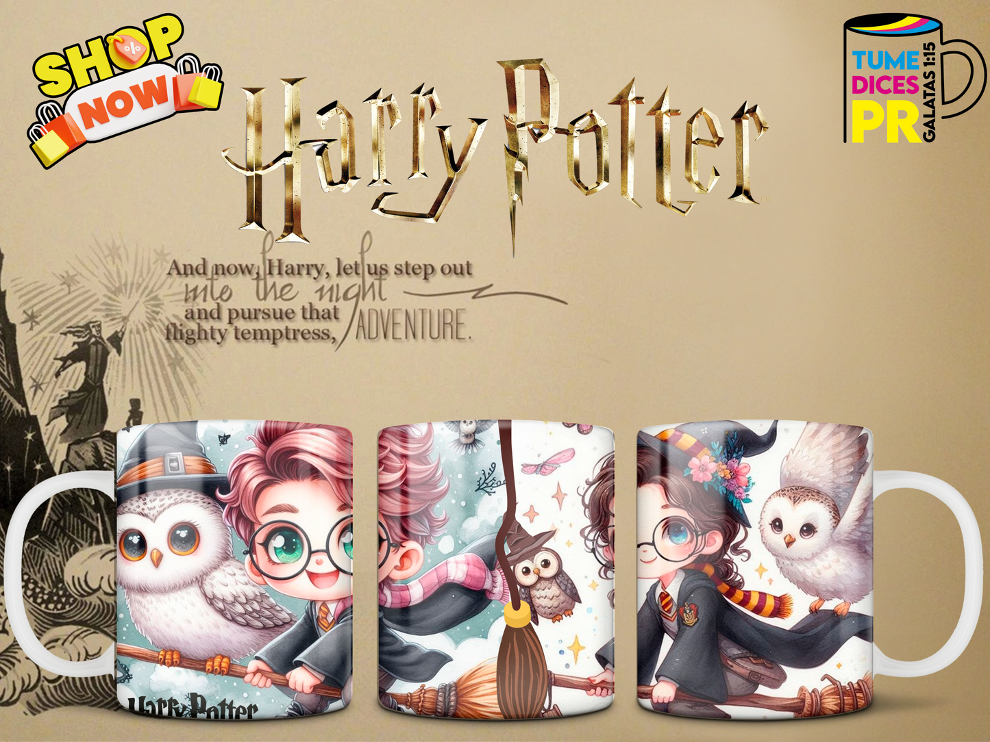 Taza HARRY POTTER