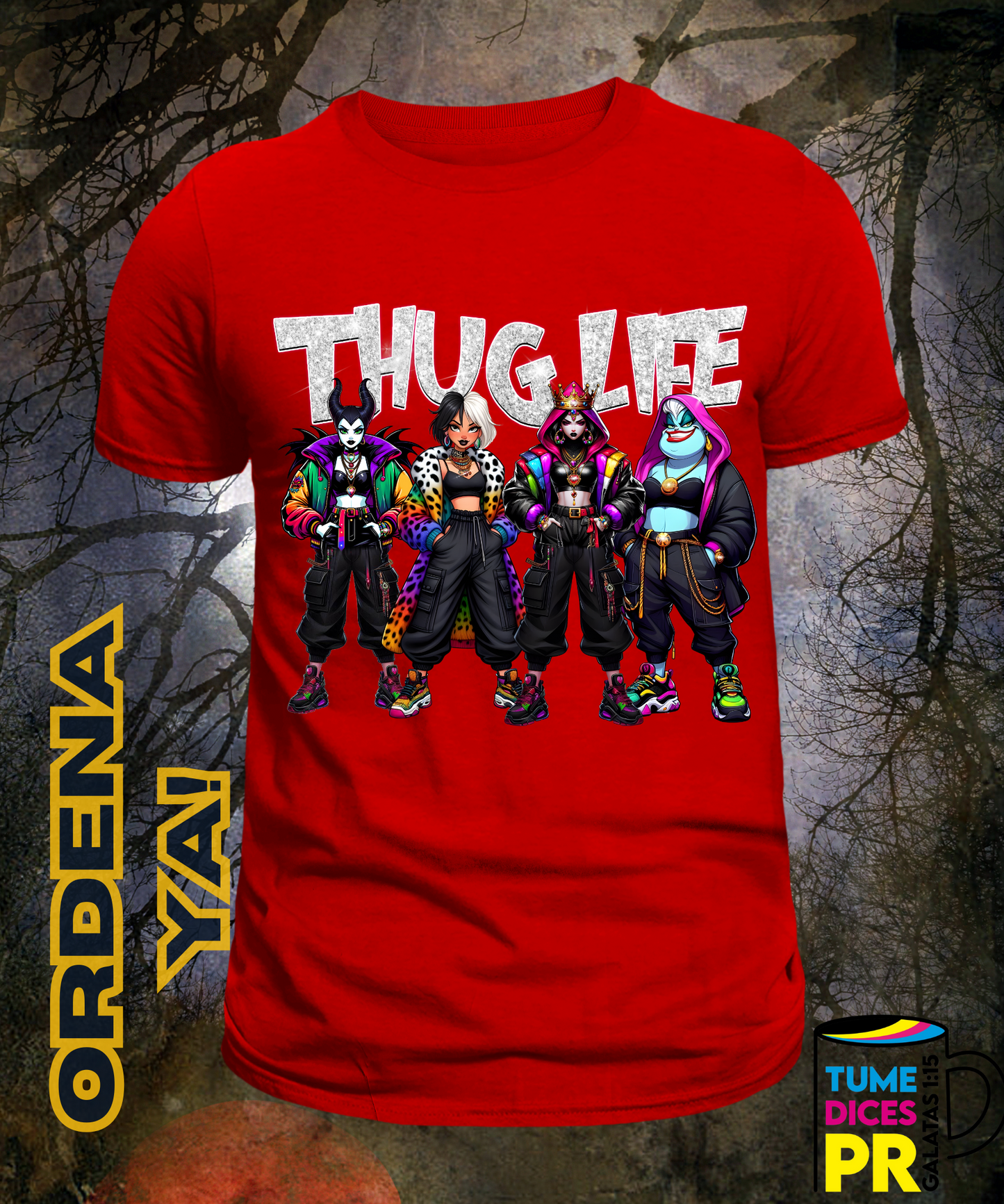 Camiseta Halloween THUG LIFE 4