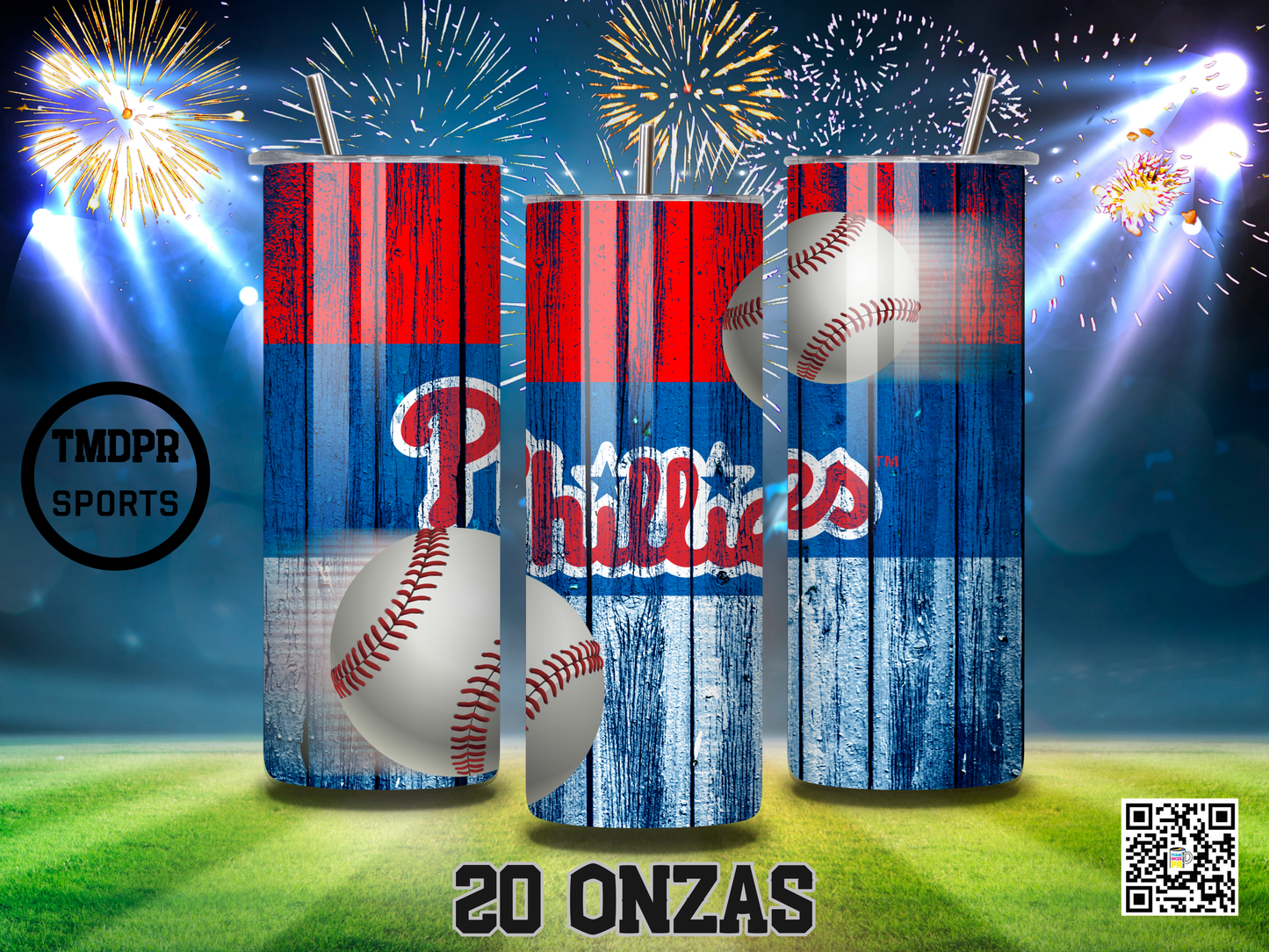 BASEBALL 3 Skinny Tumbler