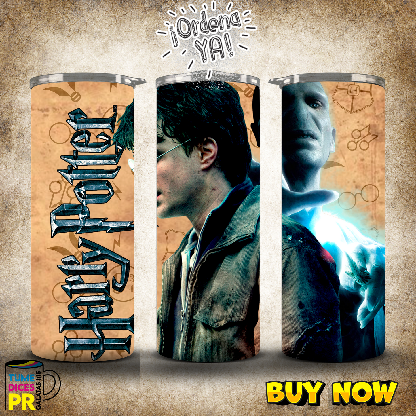 HARRY POTTER Skinny Tumbler