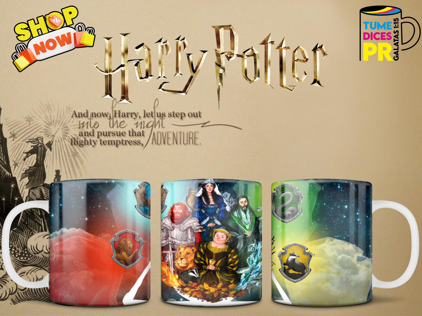 Taza HARRY POTTER