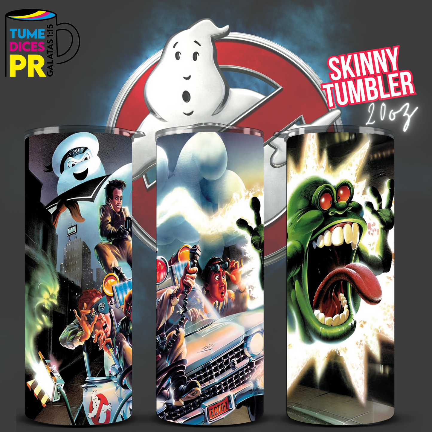 GHOSTBUSTERS Skinny Tumbler