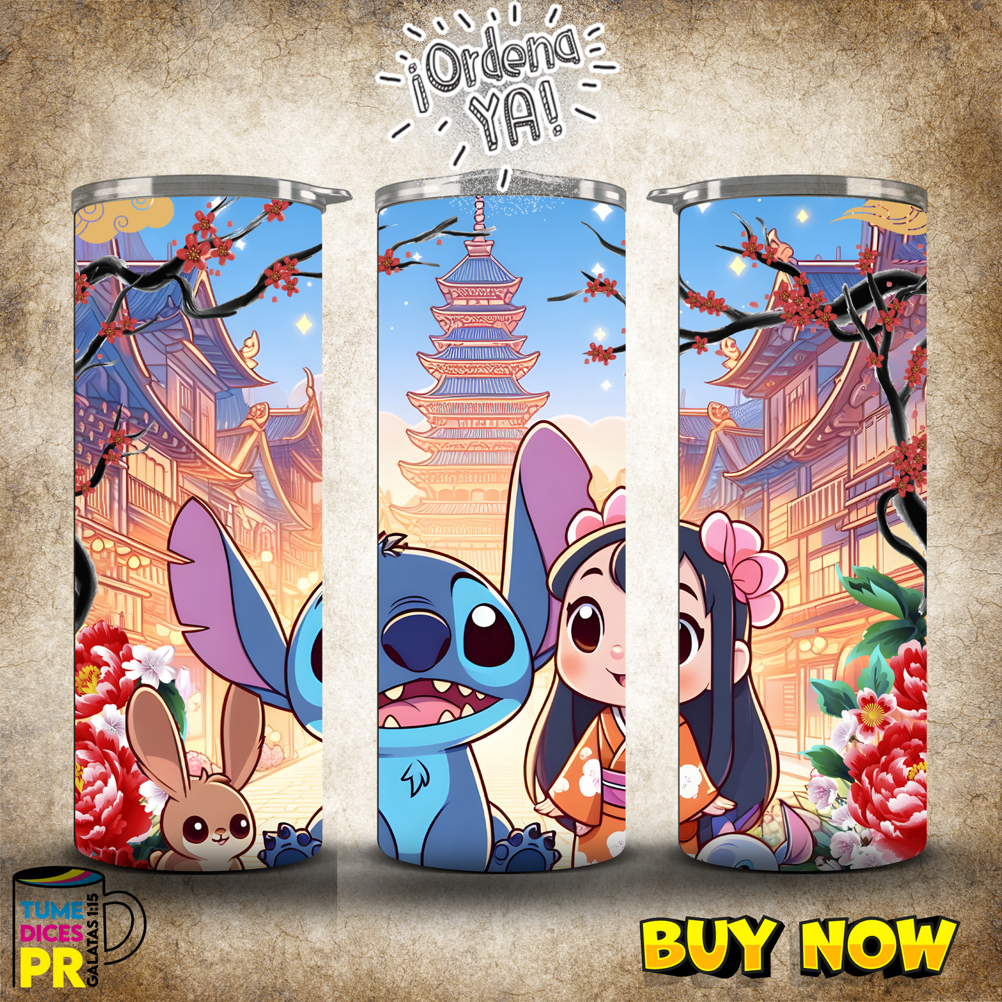 LILO & STITCH Skinny Tumbler