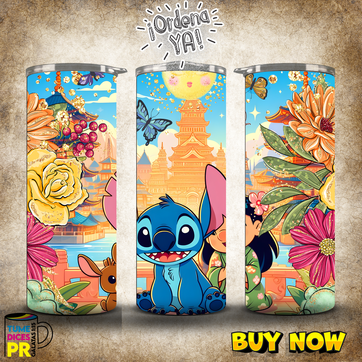 LILO & STITCH Skinny Tumbler