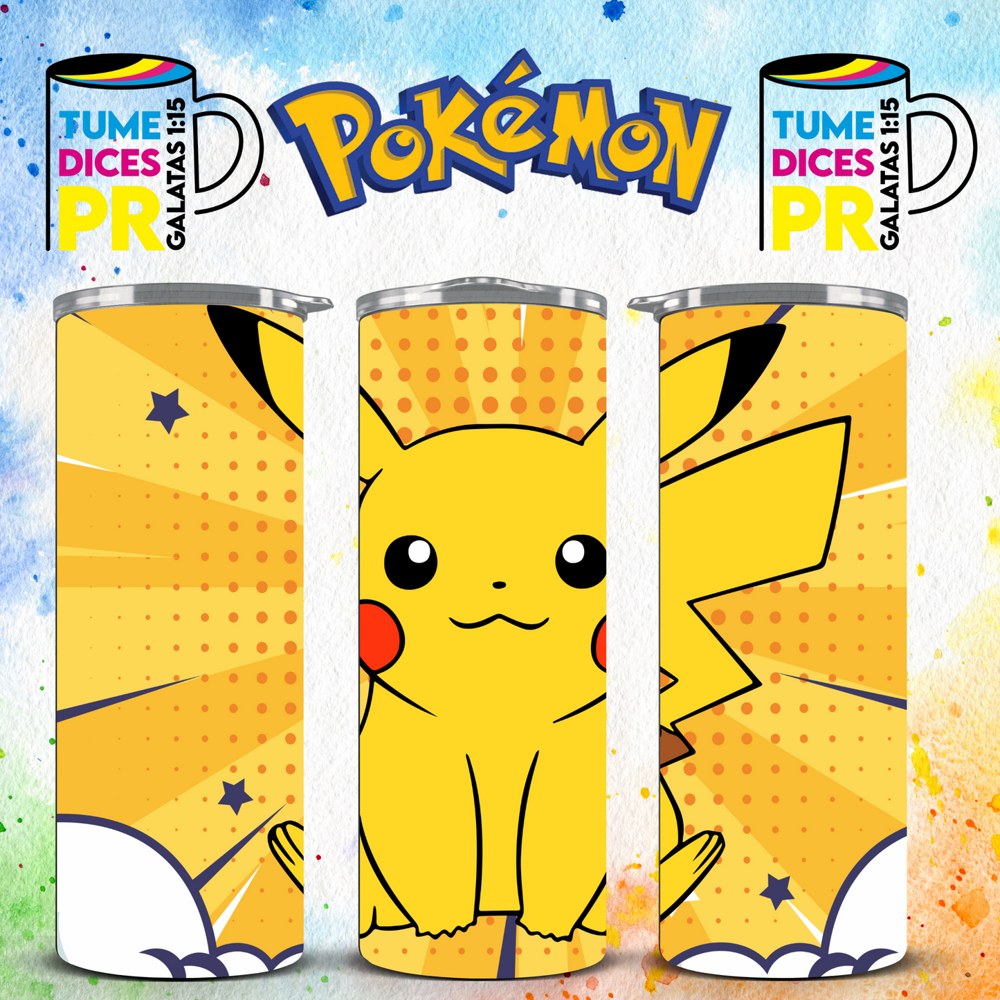 POKEMON Skinny Tumbler