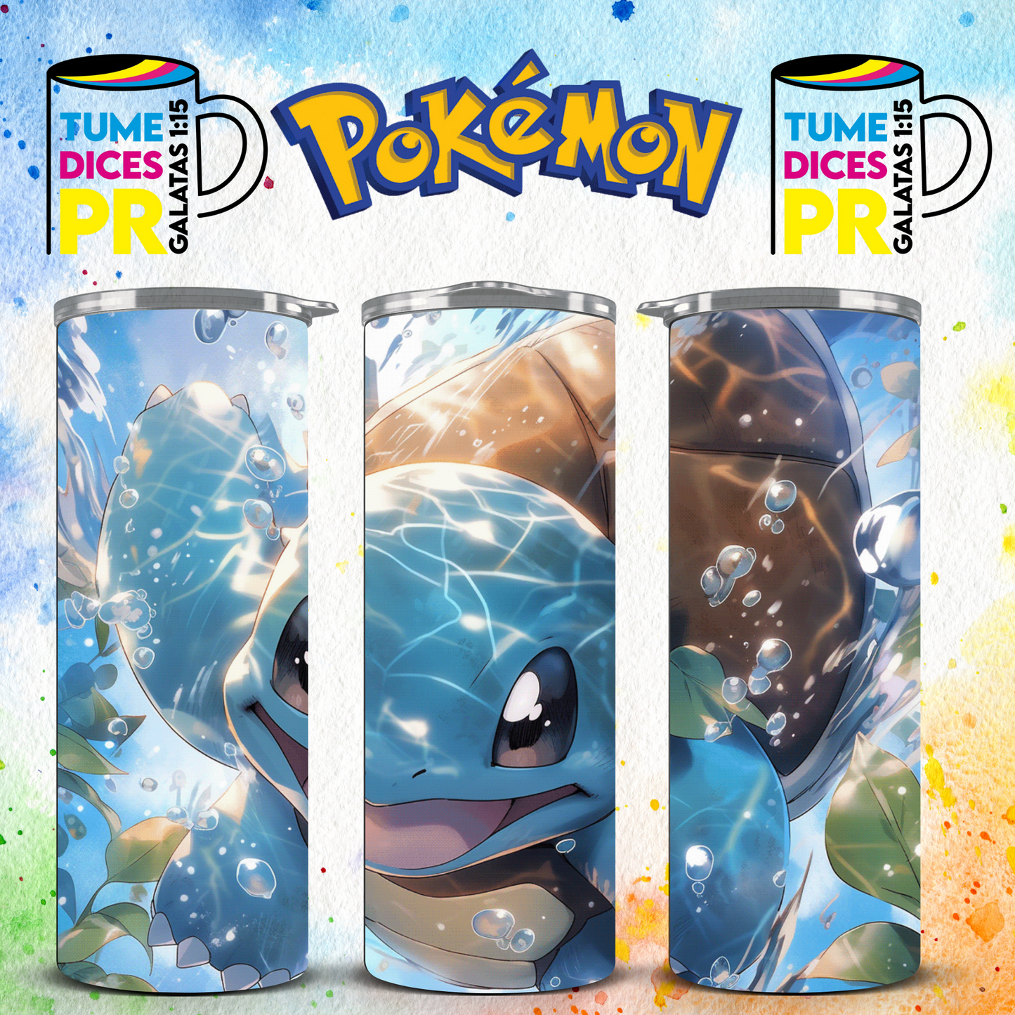 POKEMON Skinny Tumbler