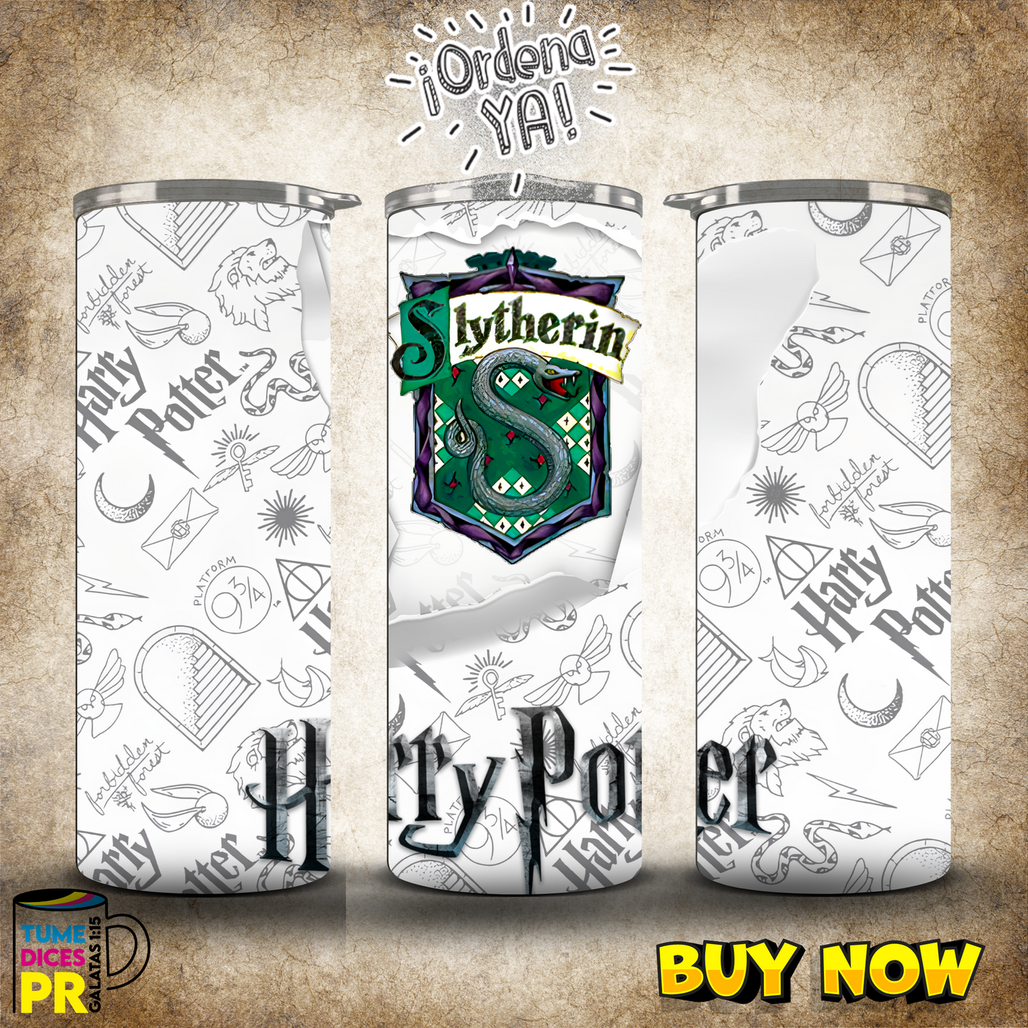 HARRY POTTER Skinny Tumbler